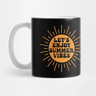 summer vibes design Mug